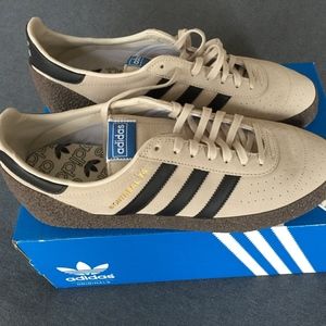 Adidas Beige "Montreal 76" Suede Shoes - 11 1/2